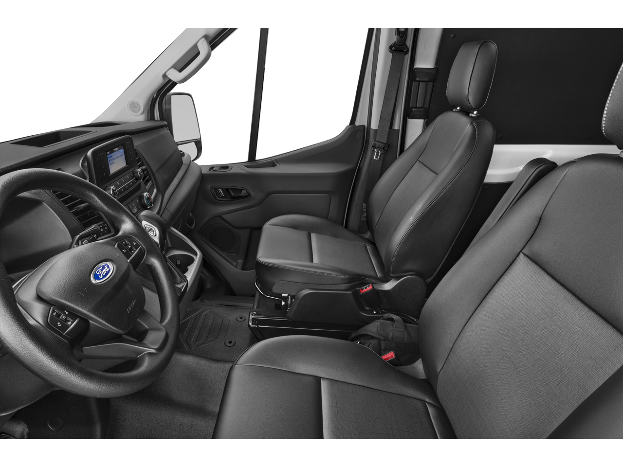 2024 Ford Transit Cargo Van T-250 148" Med Rf 9070 GVWR RWD