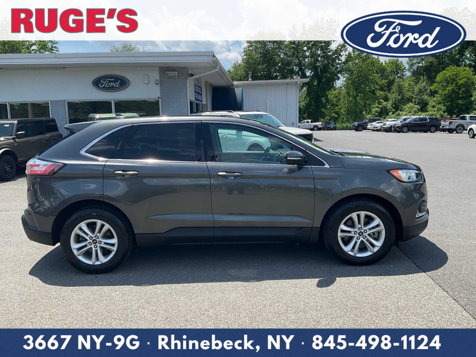 Used 2020 Ford Edge SEL with VIN 2FMPK4J9XLBA02575 for sale in Rhinebeck, NY