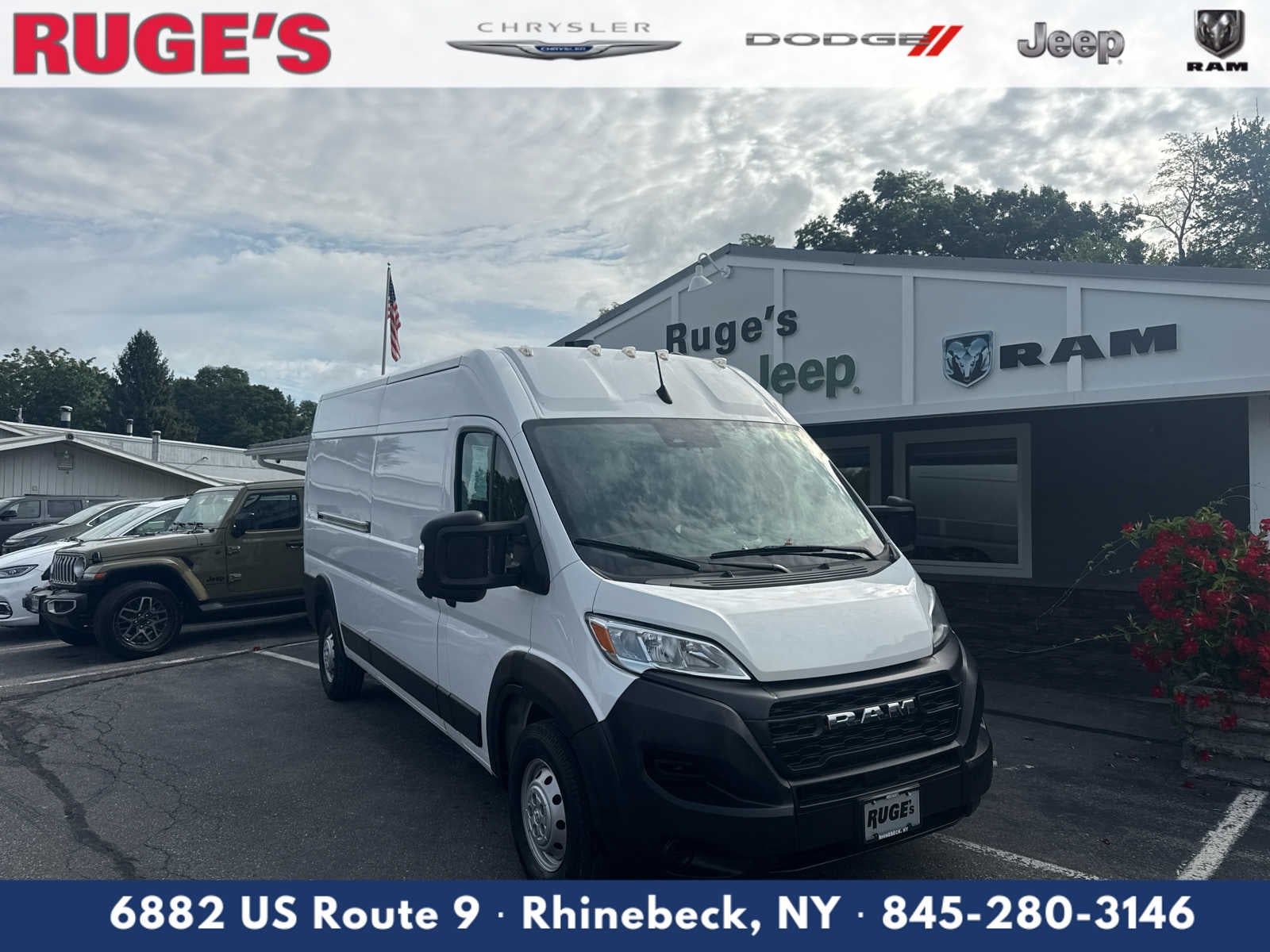 2023 RAM ProMaster Cargo Van 2500 High Roof 159" WB